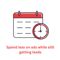Spend less on ads while still getting leads